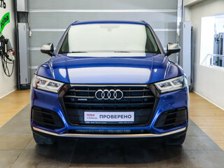 2019 Audi Q5 II (FY), синий, 3170000 рублей, вид 2