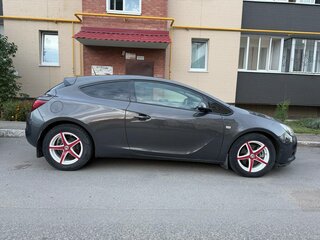 2014 Opel Astra GTC J Рестайлинг, серый, 850000 рублей, вид 4