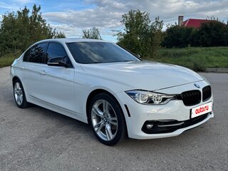 2017 BMW 3 серии 330i xDrive VI (F3x) Рестайлинг, белый, 2750000 рублей, вид 5