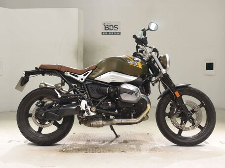 2021 BMW R Nine T Scrambler, зелёный, 1077000 рублей, вид 2