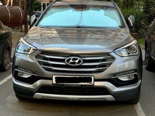 2016 Hyundai Santa Fe III Рестайлинг, серый, 2080000 рублей, вид 1