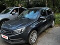 2020 Lada (ВАЗ) Granta I Рестайлинг, серый, 700000 рублей - вид 1