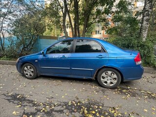 2007 Kia Cerato I Рестайлинг, синий, 300000 рублей, вид 4