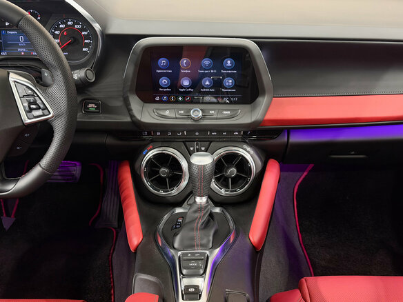 2021 Chevrolet Camaro LT1 VI Рестайлинг, серый, 7400000 рублей - вид 9