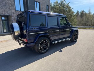 2016 Mercedes-Benz G-Класс AMG 63 AMG I (W463) Рестайлинг 3, синий, 5790000 рублей, вид 5