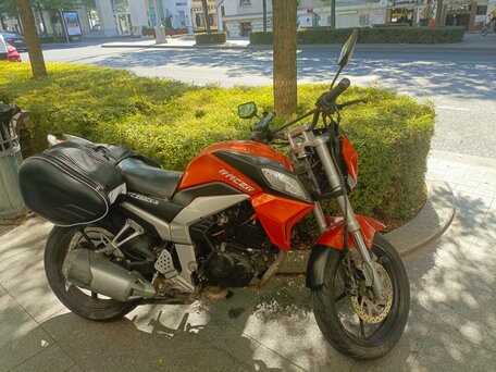 2014 Racer Fighter, оранжевый, 85000 рублей, вид 2