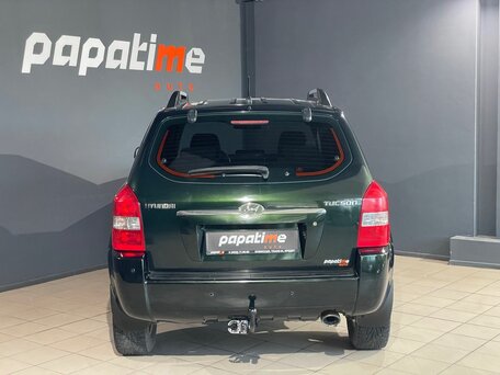 2007 Hyundai Tucson I, зелёный, 749000 рублей, вид 4