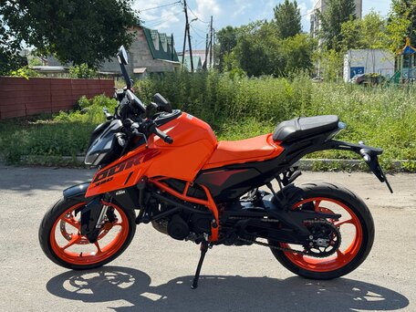 2023 KTM 390 Duke, оранжевый, 529000 рублей, вид 5