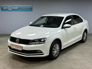 2017 Volkswagen Jetta VI Рестайлинг, белый, 1185000 рублей, вид 1