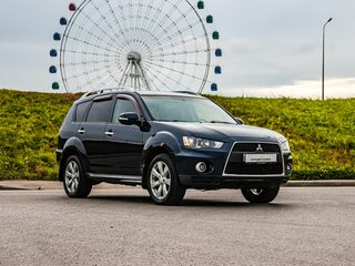2010 Mitsubishi Outlander II Рестайлинг, синий, 1130000 рублей, вид 5
