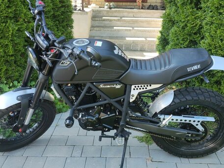 2024 Fuego Scrambler 250, чёрный, 200000 рублей, вид 2
