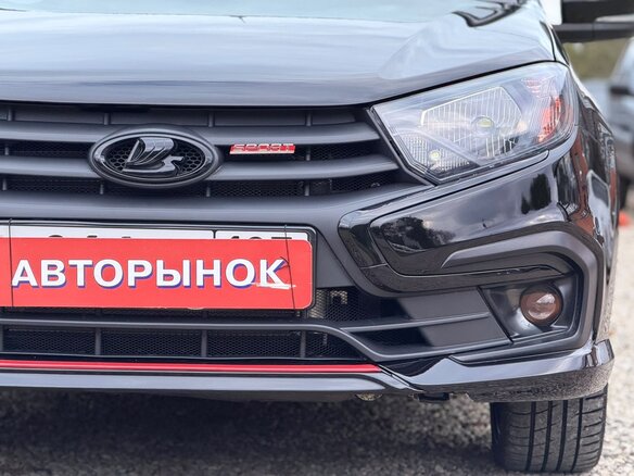 2023 Lada (ВАЗ) Granta Sport I Рестайлинг, чёрный, 1200000 рублей - вид 19