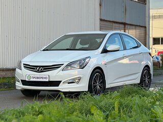 2016 Hyundai Solaris I Рестайлинг, белый, 1090000 рублей, вид 1