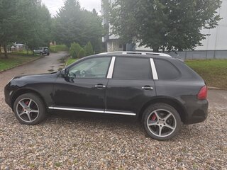 2003 Porsche Cayenne I (955), чёрный, 900000 рублей, вид 4