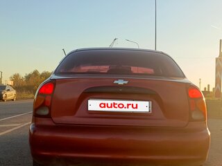 2006 Chevrolet Lanos I, пурпурный, 75000 рублей, вид 4