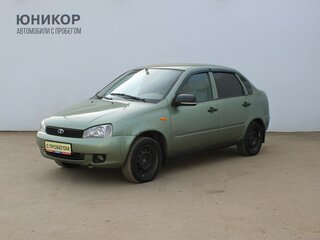 2008 Lada (ВАЗ) Kalina I, зелёный, 169000 рублей, вид 1