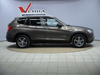 2014 BMW X3 20d xDrive II (F25), коричневый, 1970000 рублей, вид 4