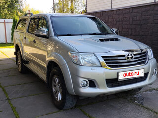 2013 Toyota Hilux VII Рестайлинг, серебристый, 2700000 рублей, вид 4
