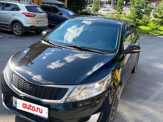 2012 Kia Rio 5-speed III, чёрный, 780000 рублей, вид 5
