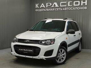 2015 Lada (ВАЗ) Kalina Cross II, белый, 493000 рублей, вид 1