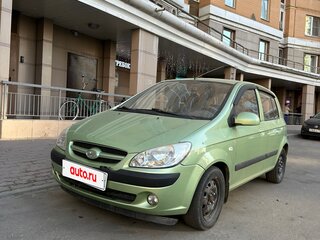 2008 Hyundai Getz I Рестайлинг, зелёный, 370000 рублей, вид 1
