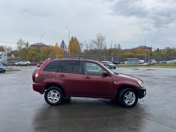 2007 Chery Tiggo (T11) I, красный, 280000 рублей - вид 3