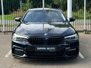 2018 BMW 5 серии 520d VII (G30/G31/G38), чёрный, 2849000 рублей, вид 2