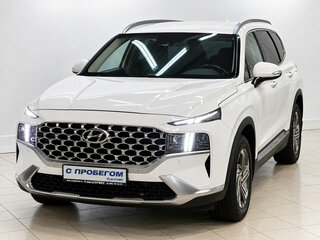 2021 Hyundai Santa Fe IV Рестайлинг, белый, 3100000 рублей, вид 1