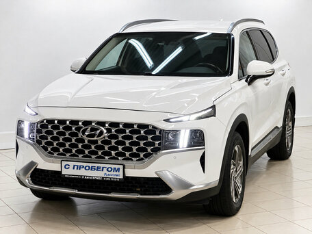 2021 Hyundai Santa Fe IV Рестайлинг, белый, 3030000 рублей, вид 1