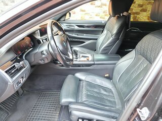 2019 BMW 7 серии 730d xDrive VI (G11/G12) Рестайлинг, чёрный, 5500000 рублей, вид 5