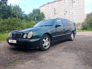 2002 Mercedes-Benz E-Класс 200 II (W210, S210) Рестайлинг, зелёный, 500000 рублей, вид 1