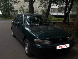 1995 Hyundai Accent I, зелёный, 75000 рублей, вид 1