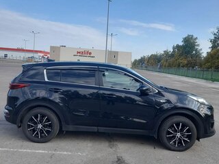 2018 Kia Sportage IV Рестайлинг, чёрный, 1700000 рублей, вид 2