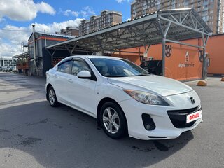 2012 Mazda 3 II (BL) Рестайлинг, белый, 830000 рублей, вид 3