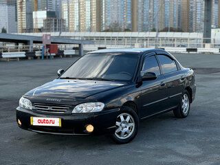 2007 Kia Spectra I Рестайлинг 2, чёрный, 390000 рублей, вид 1