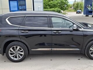 2018 Hyundai Santa Fe IV, чёрный, 2120000 рублей, вид 4