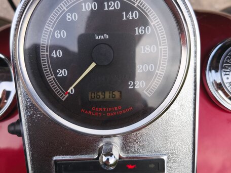2001 Harley-Davidson Road King, красный, 810000 рублей, вид 4