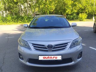 2011 Toyota Corolla X (E140, E150) Рестайлинг, серебристый, 1240000 рублей, вид 2