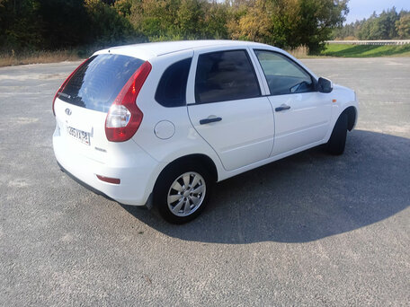 2014 Lada (ВАЗ) Kalina Cross II, белый, 369000 рублей, вид 5