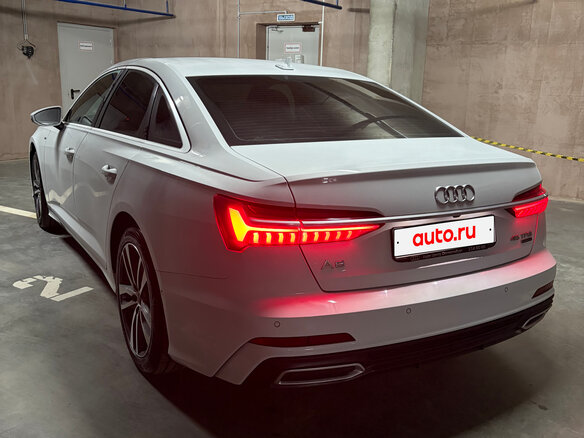 2021 Audi A6 45 TFSI V (C8), белый, 4800000 рублей - вид 4
