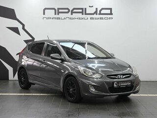2012 Hyundai Solaris I, чёрный, 719900 рублей, вид 5