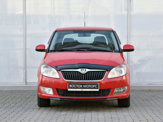 2011 Skoda Fabia II Рестайлинг, красный, 470000 рублей, вид 5