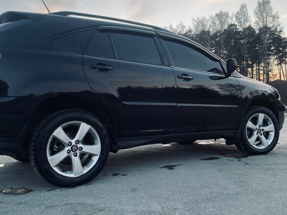 2006 Lexus RX 350 II Рестайлинг, чёрный, 1190000 рублей - вид 12