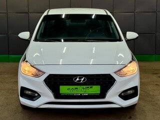 2018 Hyundai Solaris II, белый, 1299000 рублей, вид 5