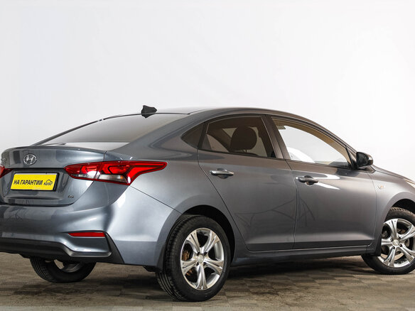 2017 Hyundai Solaris II, серый - вид 5