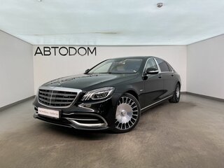 2017 Mercedes-Benz Maybach S-Класс 450 I (X222) Рестайлинг, чёрный, 5350000 рублей, вид 1