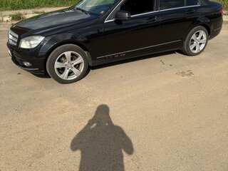 2008 Mercedes-Benz C-Класс 200 III (W204), чёрный, 800000 рублей, вид 3