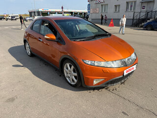 2008 Honda Civic AMT VIII Рестайлинг, оранжевый, 660000 рублей, вид 2