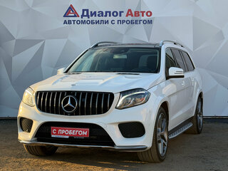 2016 Mercedes-Benz GLS 350 d I (X166), белый, 3710000 рублей, вид 1