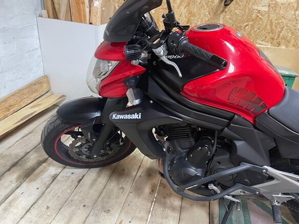 2012 Kawasaki ER-6N, красный, 490000 рублей - вид 5